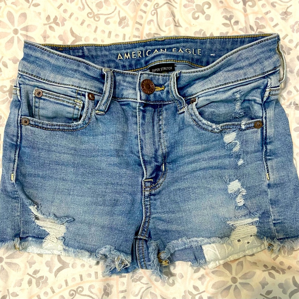 American Eagle Jean Short Shorts